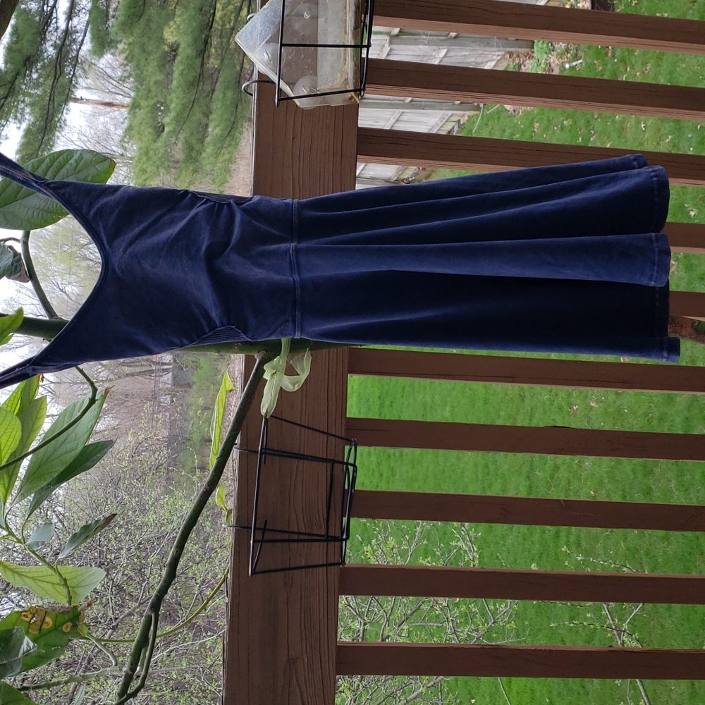 Free People Good Karma Dress Navy M/L Nwot - Picture 5 of 16
